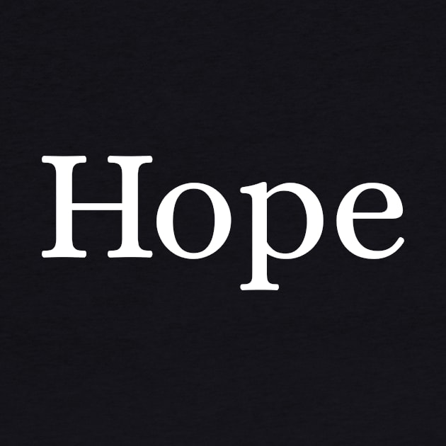 Hope by Des